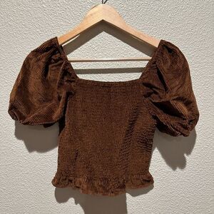 American Eagle Crop Top Women's Blouse Size XS